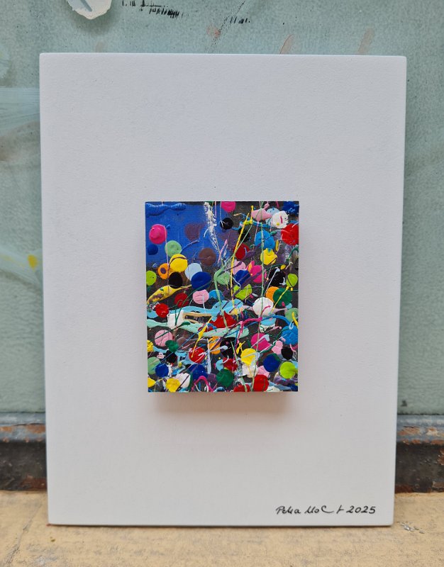 Impressions 5 2025, 20x15, € 85, Acryl-Lack auf Holz SOLD